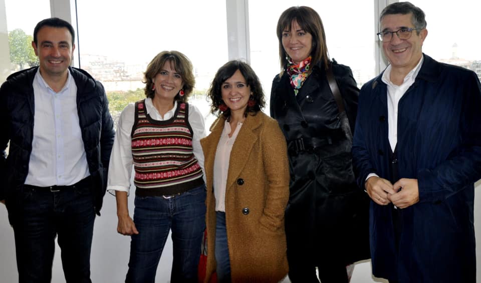 Acto en Portugalete con la ministra Dolores Delgado